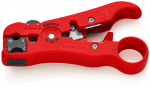 Įrankis nužievinimui koaksialiniams kabeliams, 16 60 06 KNIPEX