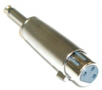 Perėjimas 6.3 mm ki&scaron;tukas į mikrofoninį XLR-3 lizdą