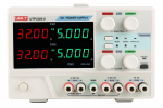 Laboratorinis maitinimo &scaron;altinis 2x(0-32Vdc) 2x(0-5A) fiksuota 5V 5A; linijinis, UNI-T