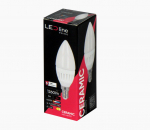 Lemputė LED E14 230V 9W 1170lm žvakės formos, neutraliai balta 4000K, pritemdoma, LED line PRIME