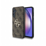 Guess 4G Big Metal Logo dėklas, skirtas Samsung Galaxy A55 - rudas