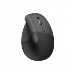 Logitech Wireless Mouse Lift Ergonomic black