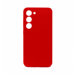 &bdquo;Evelatus&ldquo; &bdquo;Samsung Galaxy S23&ldquo; nano silikoninis dėklas, mink&scaron;tas lietimui, raudonas, TPU, su mink&scaron;tu lietimui jautriu n