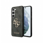 Guess 4G Big Metal Logo dėklas, skirtas Samsung Galaxy A55 - juodas