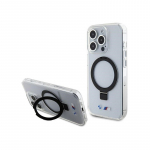 BMW Ring Stand M Collection MagSafe dėklas iPhone 15 Pro Max - skaidrus