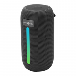 Ne&scaron;iojamas garsiakalbis, GEMBIRD, juodas, ne&scaron;iojamas / belaidis, Bluetooth, SPK-BT-LED-07