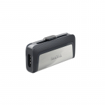USB Atmintinė - Sandisk Ultra Dual Drive 64GB Type-C / Type-A Juoda / Sidabrinė