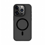 &bdquo;Connect&ldquo; &bdquo;Apple iPhone 14 Pro Max&ldquo; hibridinis dėklas su magnetiniu PC+TPU, juodos spalvos
