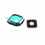 Samsung A500 A5 kameros stikliukas baltas (sidabrinis) HQ