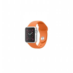 Taktinė &bdquo;Apple&ldquo; silikoninė apyrankė, skirta &bdquo;Apple Watch&ldquo; 44 mm / 42 mm, oranžinė
