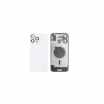 Telefono galinis dangtelis Titanium Balta skirtas Apple iPhone 16 Pro Max (Be logotipo)