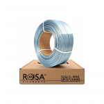 Filaments PLA Silk Silver 1.75mm 1kg Rosa3D