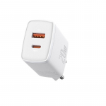 Įkroviklis Baseus (CCXJ-B02) (1xUSB-C 1xUSB 3A 20W) baltas