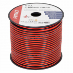 Dviejų gyslų garsiakalbių kabelis CCA 2x1.5mm2 100m 7.5A AMIO-04459