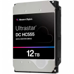 Kietasis diskas serveriui WD Ultrastar DC HC555 12TB 512e SE, 3.5', 512MB, 7200 RPM, SATA, NP3, SKU: 0B48720