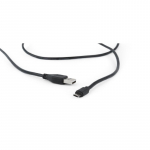 Gembird dvipusis Micro USB į USB 2.0 AM kabelis 1,8 m juodas