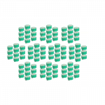 100 vnt. sagos formos baterijų, 2 tipo / V250H, 3 kontaktų, skirtų modeliams, saulės baterijoms ir kt. - 250 mAh 2,4 V NiMH