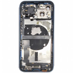 Galinis dangtelis iPhone 13 Blue su NFC ir įkrovimo &scaron;leifu, mikrofonu originalus (used Grade C)