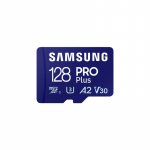 Samsung PRO Plus 128 GB microSDXC (2023) (blau, UHS-I U3, Class 10, V30, A2)