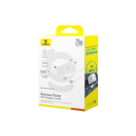 Baseus Delnas 1C 20W USB-C 1m Baltas