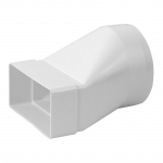 Ventiliacijos perėjimas EUROPLAST, 220 x 55 mm, D125