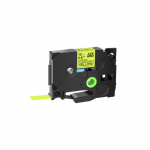 Analoginė juostelė Brother TZe-C31 12mm (Black / Fluo Yellow)