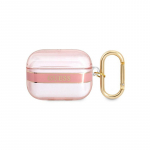 Guess GUAPHHTSP AirPods Pro dangtelis rožinės / rožinės spalvos dirželių kolekcija