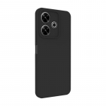 &bdquo;Xiaomi Redmi Note 13 Pro Plus&ldquo; auk&scaron;čiausios kokybės mink&scaron;to lietimo silikoninis dėklas, juodas