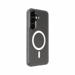 &bdquo;Evelatus&ldquo; &bdquo;Samsung Galaxy S24&ldquo; skaidrus dėklas su magnetiniu permatomu dangteliu