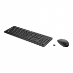 Klaviatūros ir pelės rinkinys HP HP 230 WL EN, juoda