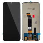 Ekranas Xiaomi Poco M4 5G / Poco M5 4G / Redmi 10 5G / Redmi Note 11E 5G su lietimui jautriu stikliuku Black ORG