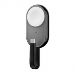 I&scaron;orinė baterija &bdquo;Apple Watch Veger&ldquo; (W0102) 1200 mAh, juoda