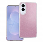 Samsung S25 EDGE dėklas, spindinčios rožinės spalvos