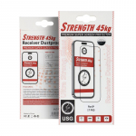 Grūdintas stiklas ULTRA STRONG 25kg, skirtas SAMSUNG S25 ULTRA, suderinamas su pir&scaron;tų atspaudais