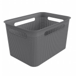 Daiktadėžė ROTHO BRISEN, 16 l, pilka, 36&times;26,2&times;21,1 cm