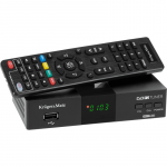 KrugerMatz imtuvas DVB-T2 H.265 HEVC KrugerMatz HDMI SCART PVR EPG USB dekoderis (Ekspoz.)