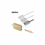 Remax Qulmax 3.5mm jungties kabelis RL-20S pilkas