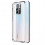 &bdquo;Evelatus Xiaomi Redmi 10&ldquo; karinis smūgiams atsparus silikoninis dėklas TPU permatomas