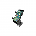 &bdquo;RAM Mounts X-Grip&ldquo; telefono laikiklis su žemo profilio tvirtu pagrindu
