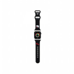 Hello Kitty silikoninis Kitty galvos dirželis skirtas Apple Watch 38/40/41mm &ndash; juodas