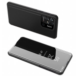 Clear View Case dangtelis skirtas Xiaomi Redmi 10C dangtelis su juodu atvartu