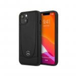 Mercedes MEHCP14MARMBK iPhone 14 Plus 6.7 'juodas / juodas kietas dėklas, Oda Urban