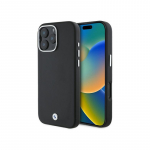 BMW Sign visi&scaron;kai apvyniotas metalinis MagSafe dėklas, skirtas iPhone 16 Pro Max - juodas