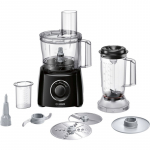 &bdquo;Bosch MCM3201B&ldquo; virtuvės kombainas, 800 W, 2,3 l, juodas, permatomas