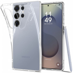 &bdquo;Spigen&ldquo; skystųjų kristalų dėklas, skirtas Samsung Galaxy S25 Ultra &ndash; skaidrus