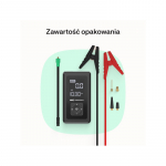 &bdquo;Green Cell CJSGC03&ldquo; i&scaron;orinė baterija, ličio jonų (Li-Ion), 8000 mAh, juoda, &scaron;viesiai žalia