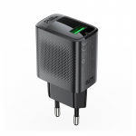Įkroviklis Acefast A90 18W USB-A juodas