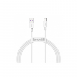 USB Kabelis Baseus 'Superior' baltas 'Type-C' 100cm (iki 66W / 6A)