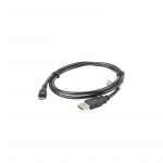 USB Kabelis - Lanberg 1 m, Juodas