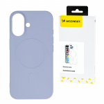 Skystas silikoninis dėklas MagSafe, skirtas Samsung Galaxy S25 Ultra &ndash; violetinis